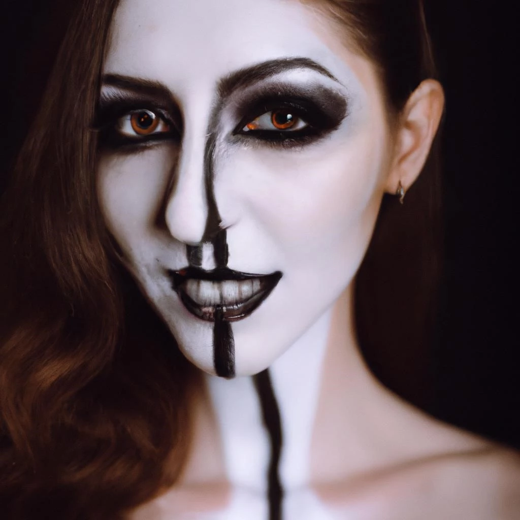 Макияж для Хэллоуина⁚ стильные образы