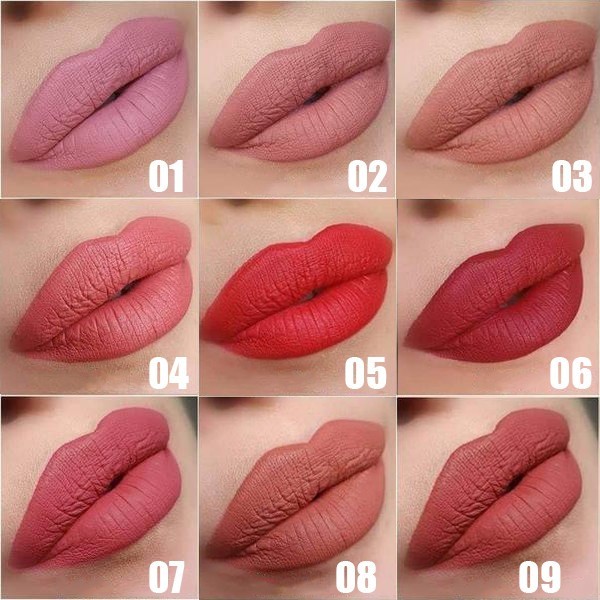 Идея 4⁚ Матовый образ с яркими или нежными губами