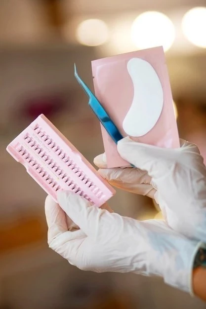 ленточная техника наращивания ресниц