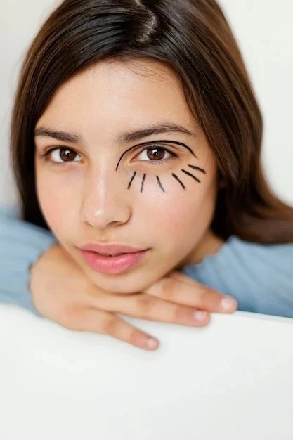 ресницы для опущенных уголков глаз