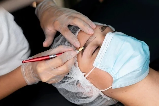 Процедура наращивания ресниц