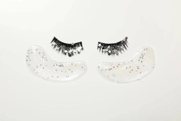 ресницы с лучиками