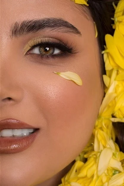 коричневые ресницы нарощенные