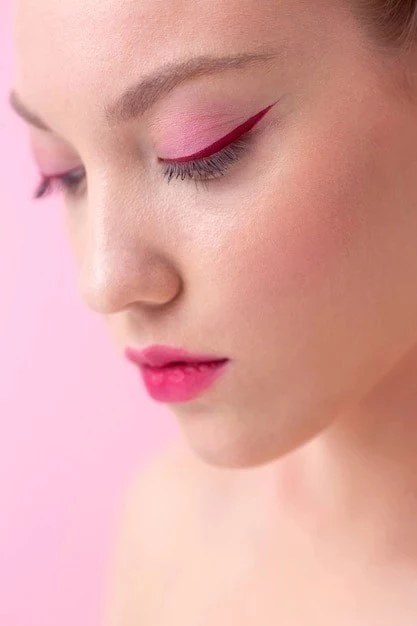 Ресницы омбре