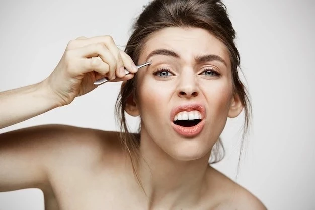 снятие ресниц