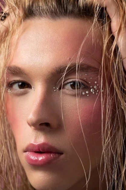 Наращивание ресниц эффект мокрый фото